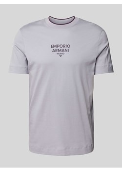 T-shirt z nadrukiem z logo ze sklepu Peek&Cloppenburg  w kategorii T-shirty męskie - zdjęcie 170406831