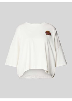 T-shirt o kroju oversized z naszywką z motywem ze sklepu Peek&Cloppenburg  w kategorii Bluzki damskie - zdjęcie 170406884