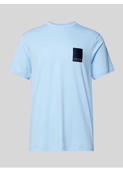 T-shirt z detalem z logo ze sklepu Peek&Cloppenburg  w kategorii T-shirty męskie - zdjęcie 170406894