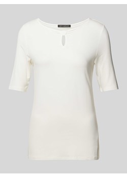 T-shirt z wycięciem w kształcie łezki ze sklepu Peek&Cloppenburg  w kategorii Bluzki damskie - zdjęcie 170407061