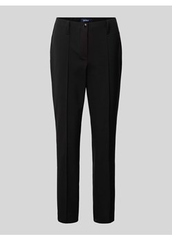Spodnie materiałowe z ozdobnymi szwami ze sklepu Peek&Cloppenburg  w kategorii Spodnie damskie - zdjęcie 170407141