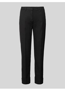 Spodnie sportowe o skróconym kroju regular fit model ‘KRYSTAL’ ze sklepu Peek&Cloppenburg  w kategorii Spodnie damskie - zdjęcie 170407153