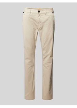 Spodnie materiałowe z wpuszczanymi kieszeniami w stylu francuskim ze sklepu Peek&Cloppenburg  w kategorii Spodnie męskie - zdjęcie 170407261