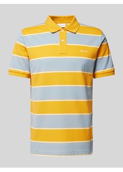Koszulka polo o kroju slim fit z blokowymi pasami ze sklepu Peek&Cloppenburg  w kategorii T-shirty męskie - zdjęcie 170407280