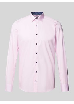Koszula biznesowa o kroju body fit z kołnierzykiem typu kent model ‘NEW YORK’ ze sklepu Peek&Cloppenburg  w kategorii Koszule męskie - zdjęcie 170407374