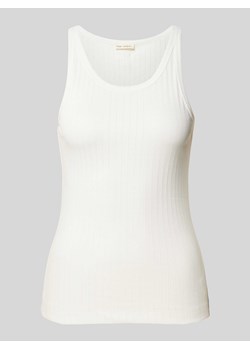 Top na ramiączkach z fakturowanym wzorem model ‘Ella’ ze sklepu Peek&Cloppenburg  w kategorii Bluzki damskie - zdjęcie 170407400