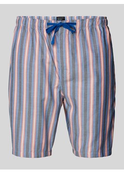 Bermudy o kroju regular fit ze wzorem w paski model ‘Mix & Relax’ ze sklepu Peek&Cloppenburg  w kategorii Piżamy męskie - zdjęcie 170407440