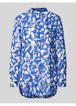 Bluzka z listwa guzikową z plisą ze sklepu Peek&Cloppenburg  w kategorii Koszule damskie - zdjęcie 170407511