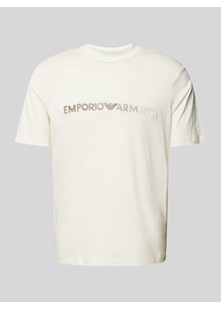 T-shirt z wyhaftowanym logo ze sklepu Peek&Cloppenburg  w kategorii T-shirty męskie - zdjęcie 170407783