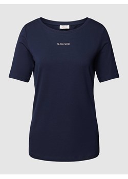 T-shirt z nadrukiem z logo ze sklepu Peek&Cloppenburg  w kategorii Bluzki damskie - zdjęcie 170407791
