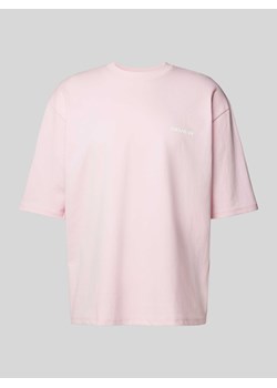 T-shirt z nadrukiem z logo ze sklepu Peek&Cloppenburg  w kategorii T-shirty męskie - zdjęcie 170407812