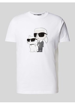 T-shirt z nadrukiem z motywem i logo ze sklepu Peek&Cloppenburg  w kategorii T-shirty męskie - zdjęcie 170407832