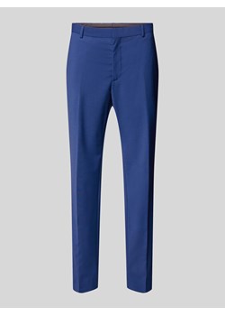 Spodnie do garnituru o kroju regular fit z kieszenią z tyłu ze sklepu Peek&Cloppenburg  w kategorii Spodnie męskie - zdjęcie 170407890