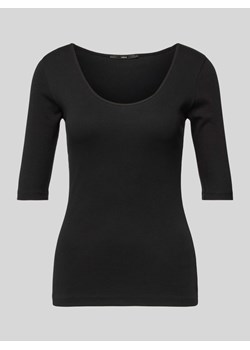 T-shirt z efektem prążkowania ze sklepu Peek&Cloppenburg  w kategorii Bluzki damskie - zdjęcie 170407894