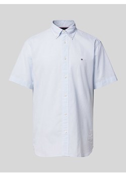 Koszula biznesowa o kroju regular fit z kołnierzykiem typu kent ze sklepu Peek&Cloppenburg  w kategorii Koszule męskie - zdjęcie 170408000