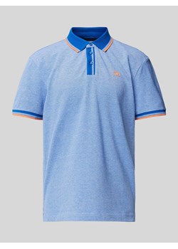 Koszulka polo o kroju regular fit z paskami w kontrastowym kolorze ze sklepu Peek&Cloppenburg  w kategorii T-shirty męskie - zdjęcie 170408072