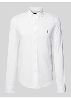 Koszula casualowa o kroju regular fit z wyhaftowanym logo ze sklepu Peek&Cloppenburg  w kategorii Koszule męskie - zdjęcie 170408083