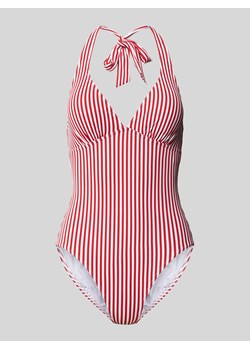 Kostium kąpielowy z wiązaniem na szyi model ‘SILVANCE BEACH’ ze sklepu Peek&Cloppenburg  w kategorii Stroje kąpielowe - zdjęcie 170408103