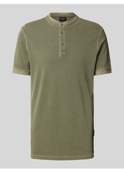 Koszulka polo o kroju regular fit ze stójką model ‘Phillip’ ze sklepu Peek&Cloppenburg  w kategorii T-shirty męskie - zdjęcie 170408114