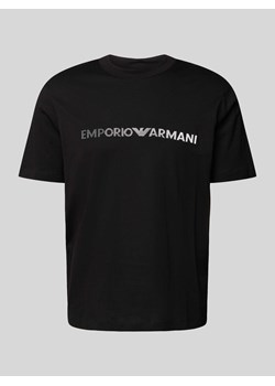 T-shirt z wyhaftowanym logo ze sklepu Peek&Cloppenburg  w kategorii T-shirty męskie - zdjęcie 170408164