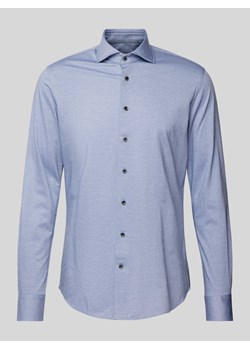 Koszula biznesowa o kroju slim fit z kołnierzykiem typu cutaway ze sklepu Peek&Cloppenburg  w kategorii Koszule męskie - zdjęcie 170408181