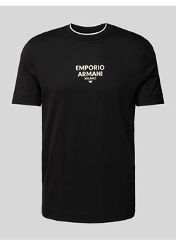 T-shirt z nadrukiem z logo ze sklepu Peek&Cloppenburg  w kategorii T-shirty męskie - zdjęcie 170408264