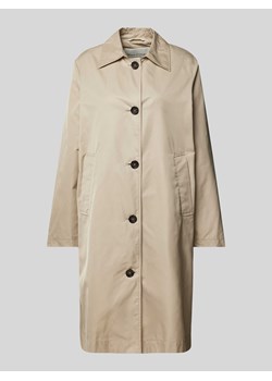 Płaszcz z wykładanym kołnierzem ze sklepu Peek&Cloppenburg  w kategorii Płaszcze damskie - zdjęcie 170408301