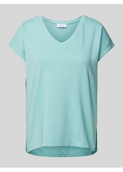 T-shirt z dekoltem w serek ze sklepu Peek&Cloppenburg  w kategorii Bluzki damskie - zdjęcie 170408310