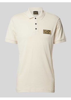 Koszulka polo o kroju slim fit z naszywką z logo ze sklepu Peek&Cloppenburg  w kategorii T-shirty męskie - zdjęcie 170408494