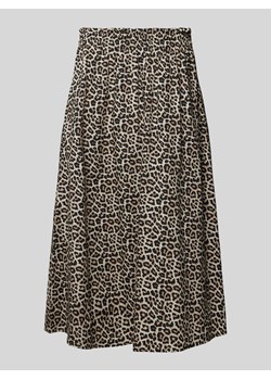 Spódnica midi z elastycznym pasem model ‘Malay’ ze sklepu Peek&Cloppenburg  w kategorii Spódnice - zdjęcie 170408592