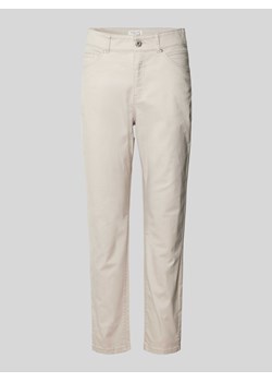 Spodnie o kroju slim fit z 5 kieszeniami ze sklepu Peek&Cloppenburg  w kategorii Spodnie damskie - zdjęcie 170408600