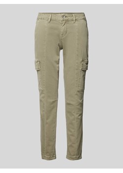 Spodnie cargo o skróconym kroju slim fit ze sklepu Peek&Cloppenburg  w kategorii Spodnie damskie - zdjęcie 170408743