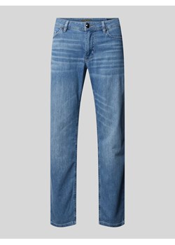 Jeansy o kroju modern fit z 5 kieszeniami model ‘Fortres’ ze sklepu Peek&Cloppenburg  w kategorii Jeansy męskie - zdjęcie 170408803