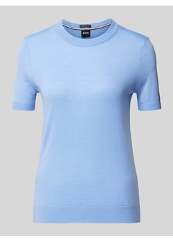 T-shirt z żywej wełny model ‘Falyssiasi’ ze sklepu Peek&Cloppenburg  w kategorii Bluzki damskie - zdjęcie 170408842