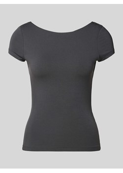 T-shirt z dekoltem w łódkę ze sklepu Peek&Cloppenburg  w kategorii Bluzki damskie - zdjęcie 170409141
