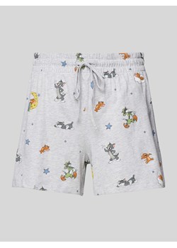 Szorty od piżamy o luźnym kroju z nadrukiem Tom&Jerry® ze sklepu Peek&Cloppenburg  w kategorii Piżamy damskie - zdjęcie 170409142