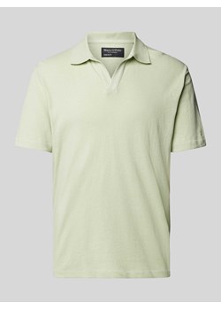 Koszulka polo z dekoltem w serek ze sklepu Peek&Cloppenburg  w kategorii T-shirty męskie - zdjęcie 170409221