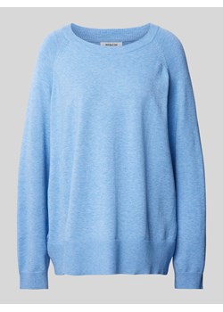 Sweter z dzianiny z okrągłym dekoltem model ‘Sardia’ ze sklepu Peek&Cloppenburg  w kategorii Swetry damskie - zdjęcie 170409274