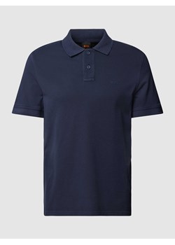 Koszulka polo o kroju slim fit z krótką listwą guzikową model ‘Prime’ ze sklepu Peek&Cloppenburg  w kategorii T-shirty męskie - zdjęcie 170409370