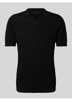 Koszulka polo o kroju regular fit z dekoltem w serek model ‘Braian’ ze sklepu Peek&Cloppenburg  w kategorii T-shirty męskie - zdjęcie 170409501