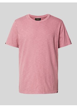 T-shirt w jednolitym kolorze ze sklepu Peek&Cloppenburg  w kategorii T-shirty męskie - zdjęcie 170413550
