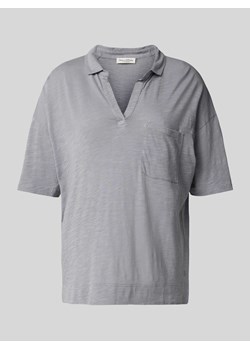 T-shirt z nakładaną brustaszą ze sklepu Peek&Cloppenburg  w kategorii Bluzki damskie - zdjęcie 170413562
