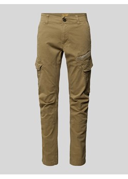 Spodnie cargo z detalem z logo model ‘Nordrop’ ze sklepu Peek&Cloppenburg  w kategorii Spodnie męskie - zdjęcie 170413581
