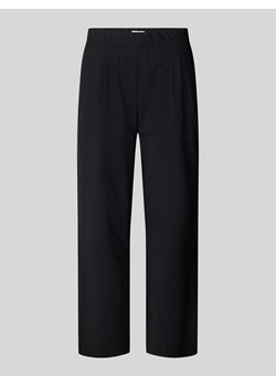 Spodnie materiałowe o luźnym kroju z elastycznym pasem model ‘Mirela’ ze sklepu Peek&Cloppenburg  w kategorii Spodnie damskie - zdjęcie 170413752