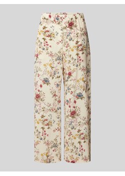 Spodnie materiałowe ze wzorem na całej powierzchni model ‘GRADARA’ ze sklepu Peek&Cloppenburg  w kategorii Spodnie damskie - zdjęcie 170413780