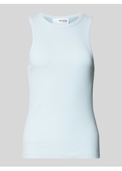 Top z drobnym prążkowaniem model ‘FANNA’ ze sklepu Peek&Cloppenburg  w kategorii Bluzki damskie - zdjęcie 170413802