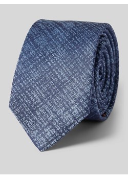 Krawat jedwabny ze wzorem na całej powierzchni (5 cm) ze sklepu Peek&Cloppenburg  w kategorii Krawaty - zdjęcie 170413811