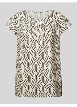 Bluzka z graficznym wzorem model ‘Diva’ ze sklepu Peek&Cloppenburg  w kategorii Bluzki damskie - zdjęcie 170413880