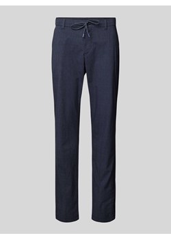 Spodnie z detalem z logo model ‘MAXTON’ ze sklepu Peek&Cloppenburg  w kategorii Spodnie męskie - zdjęcie 170413910