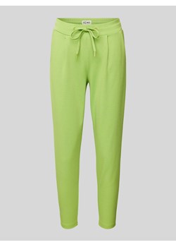 Spodnie dresowe o kroju slim fit z tunelem model ‘KATE’ ze sklepu Peek&Cloppenburg  w kategorii Spodnie damskie - zdjęcie 170413984